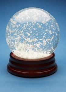 Снежный стеклянный шар