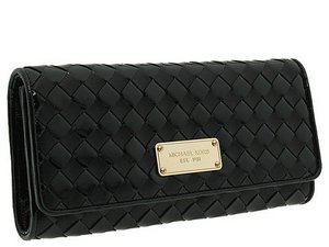 Black clutch bag