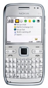 NOKIA E72 Navi белый