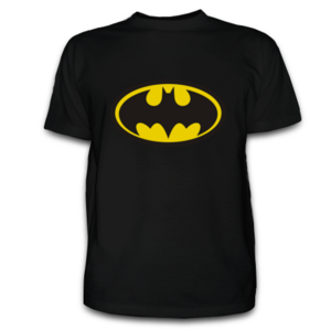 черная Мужская футболка Бэтмен (Batman t-shirt)