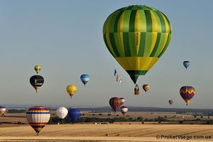 полет на воздушном шаре