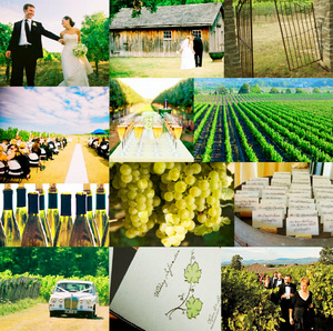 Собственную свадьбу на виноградниках
