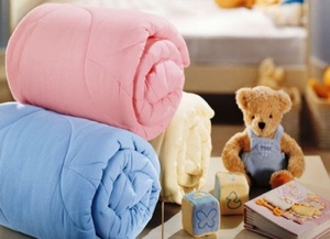 Одеяло для новорожденного в кроватку