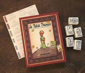 Ежедневник 'Le Petit Prince' в комплекте с декоративными печатями