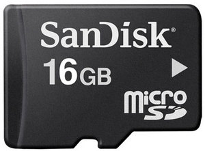 micro SD 16 ГБ