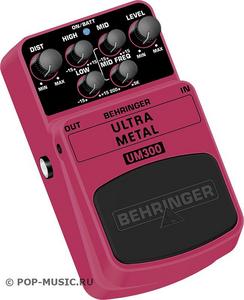 Гитарный эффект BEHRINGER UM 300 ULTRA METAL