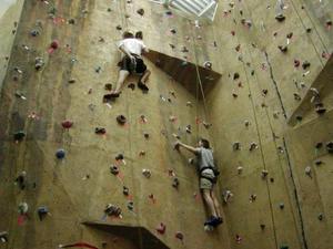 Занятия на climbing wall