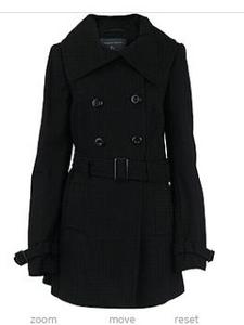 Чёрное пальто