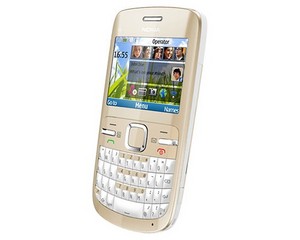 Nokia C3-00 Golden White