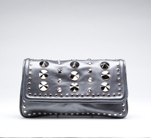 Garbo Baguette in Gunmetal/Nickel