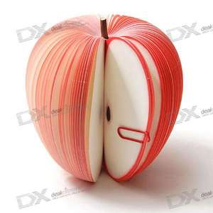 Unique Creative Apple Shaped Memo Pad