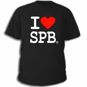 футболка "I &lt;3 Spb"