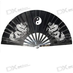 Kung Fu Performance Stainless Steel Folding Fan