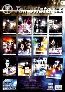 Календарь Tokio Hotel
