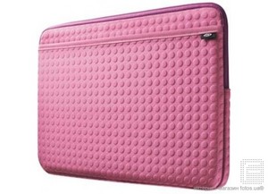 Сумка для ноутбука Lacie 13" ForMoa for MacBook - Design by Sam Hecht, pink (130934)