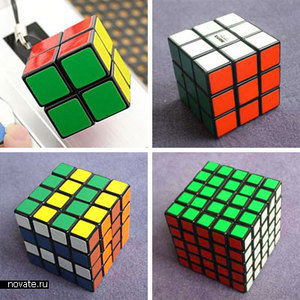 Кубик рубика 5х5 6х6 7х7 и так далее.