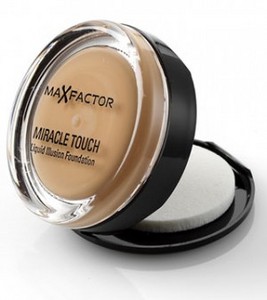 Тональная основа Max factor miracle touch 75