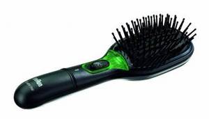 Une brillance instantan&#233;e sur simple pression d'un bouton : brosse Satin Hair™ de Braun