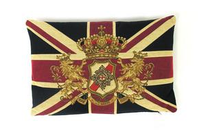 Подушка FS Home британский флаг с гербом