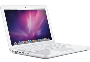 Ноутбук белого цвета APPLE MacBook MC516RS