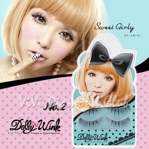 Dolly Wink False Eyelashes No.2 (2pairs) Japan