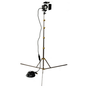 Lowel LS2-10 L-Light Kit - consists of: L-Light, Stand Link, Barndoors, Bulb, Light Stand - 100 Total Watts (120V AC)