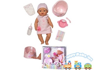 Кукла Baby Born Девочка c музыкальным горшочком арт.803608 -&gt; Куклы Baby Born -&gt;  Интернет-магазин детских товаров - Happy