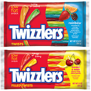 TWIZZLERS Sweet & Sour/Rainbow Twists Set