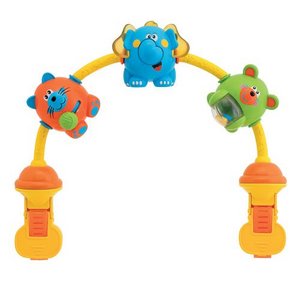 подвес на коляску "танцующие животные", CHICCO