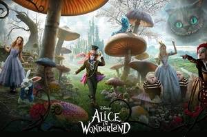 Poster Alice im Wunderland