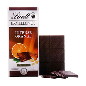 шоколадка lindt с апельсином