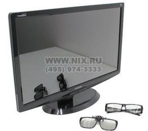 MONITOR Zalman ZM-M240W (LCD, Wide, 1920x1080, +DVI, 2D/3D)