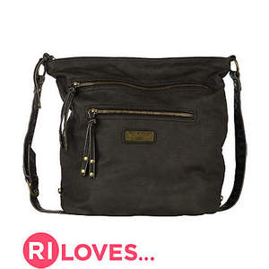 River Island Black Cross Body Messenger Bag