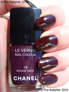 Chanel #18 Rouge Noir