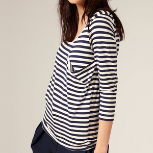 SuperTrash Nautical Stripe Pocket Front Tee