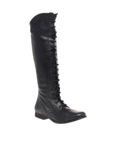 Oasis Milly Knee High Work Boots