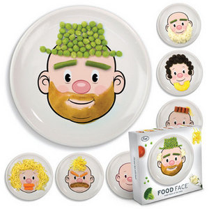 Тарелка 'Food Face' от Fred & Friends