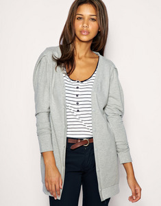 Puff Sleeve Cardigan