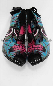 Iron Fist Frakattack Platform Heel Shoes