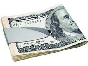 Железный зажим для денег