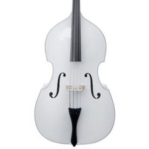 Cecilio CDB-WH 3/4 Size White Upright Double Bass