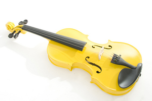 yellow violin