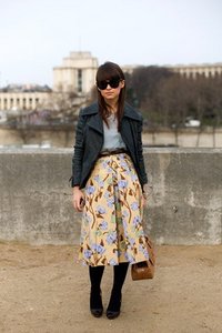 mid-calf skirt