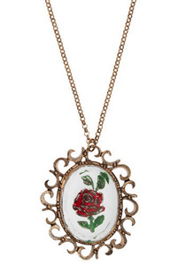 Rose Window Necklace