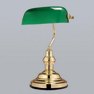 Лампа зеленая