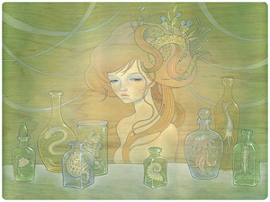 деревяшка by Audrey Kawasaki