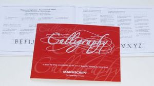 Manuscript Masterclass Calligraphy Manual  A Letter by Letter introduction to the Art of Beautiful Writing By Barry Flloyd