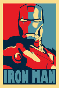плакат в рамке Iron Man