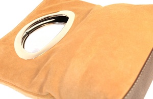LUXUS HANDTASCHE LEDER Tasche CAMEL BAG CLUTCH H/M-11