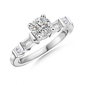 кольцо с камнем